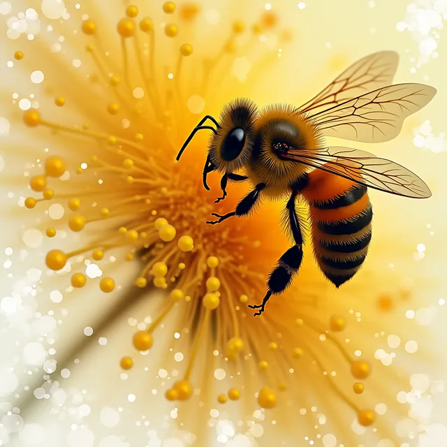 thumbnail for publication: The Benefits of Pollen to Honey Bees